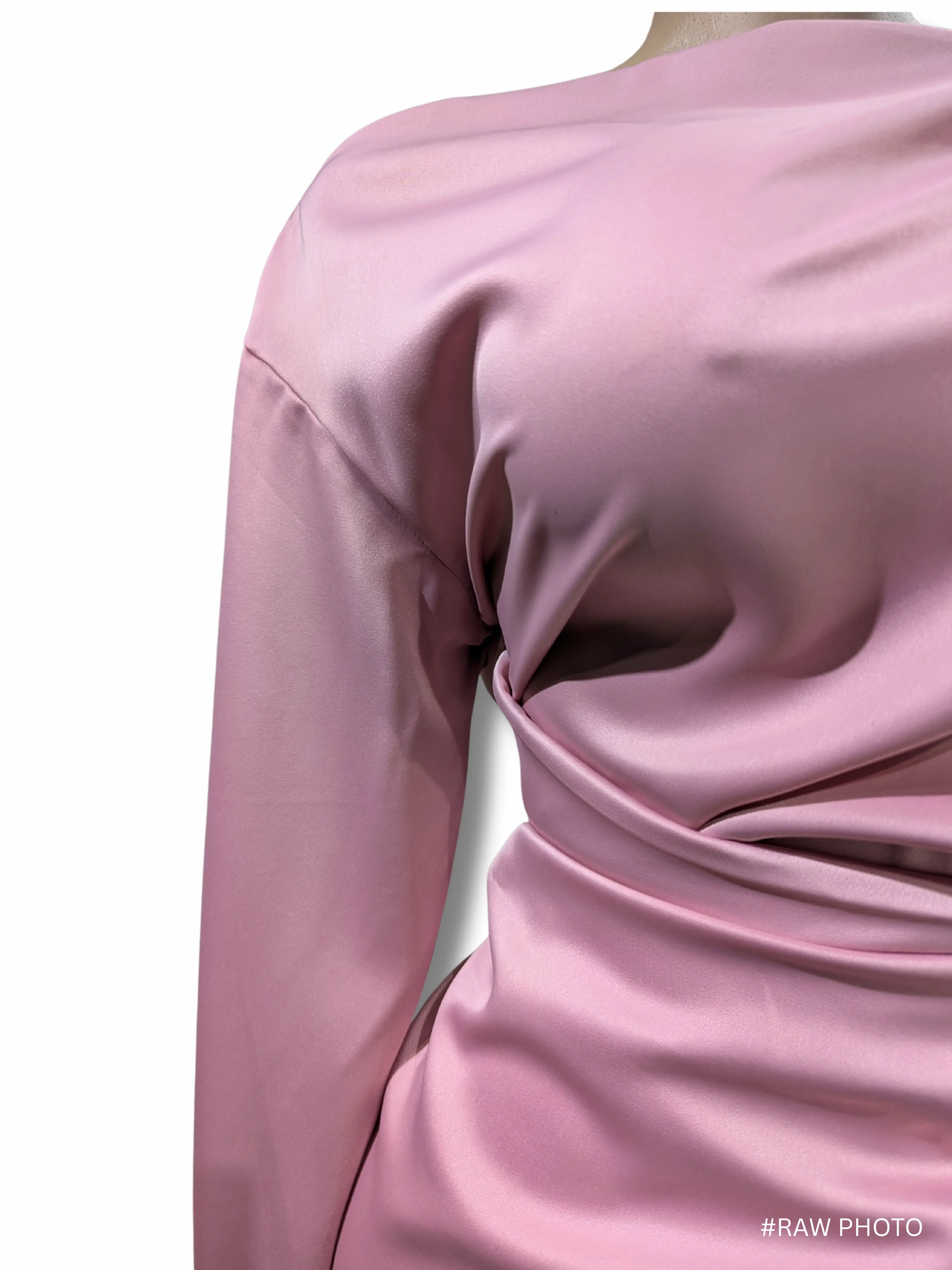 Elegant Satin Luxury Dress - silk dresses available at theGirlyZone Kampala